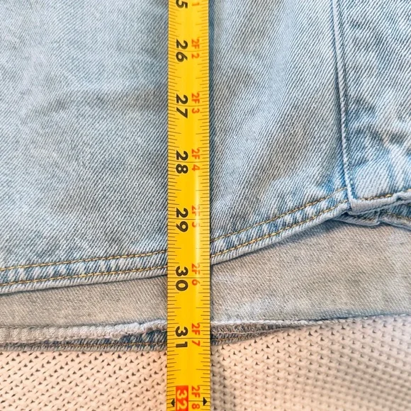 TNR JEANS Denim Shacket Light Blue Jean Jacket Button Down Shirt - Picture 15 of 15